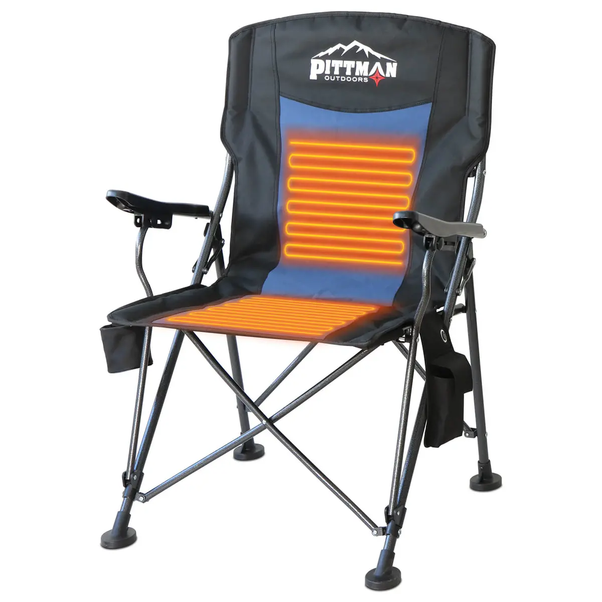 Pittman Outdoors Portable Heated Camping Chair 1