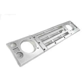 Kbx Defender Front Grille Upgrade - Brunel Silver Standard 1