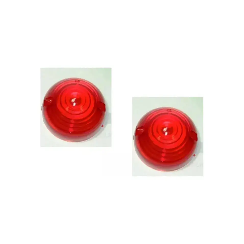 Tail Brake Light Lamp Red Lens Set X2 1