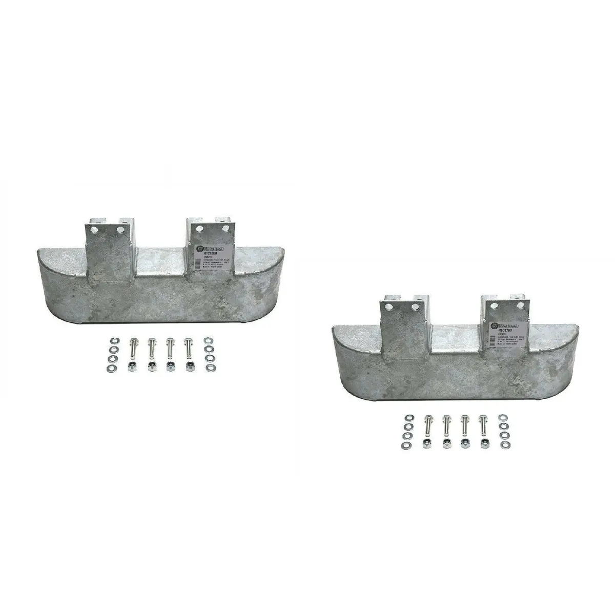 Front Bumperette Set Of 2 Rtc4769 New 1