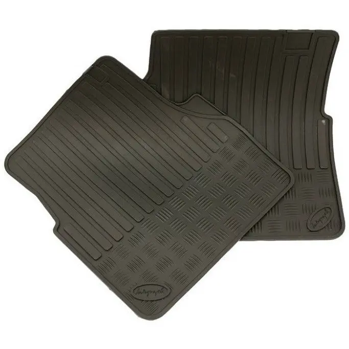 Front Floor Mat Mats Set Rubber 1