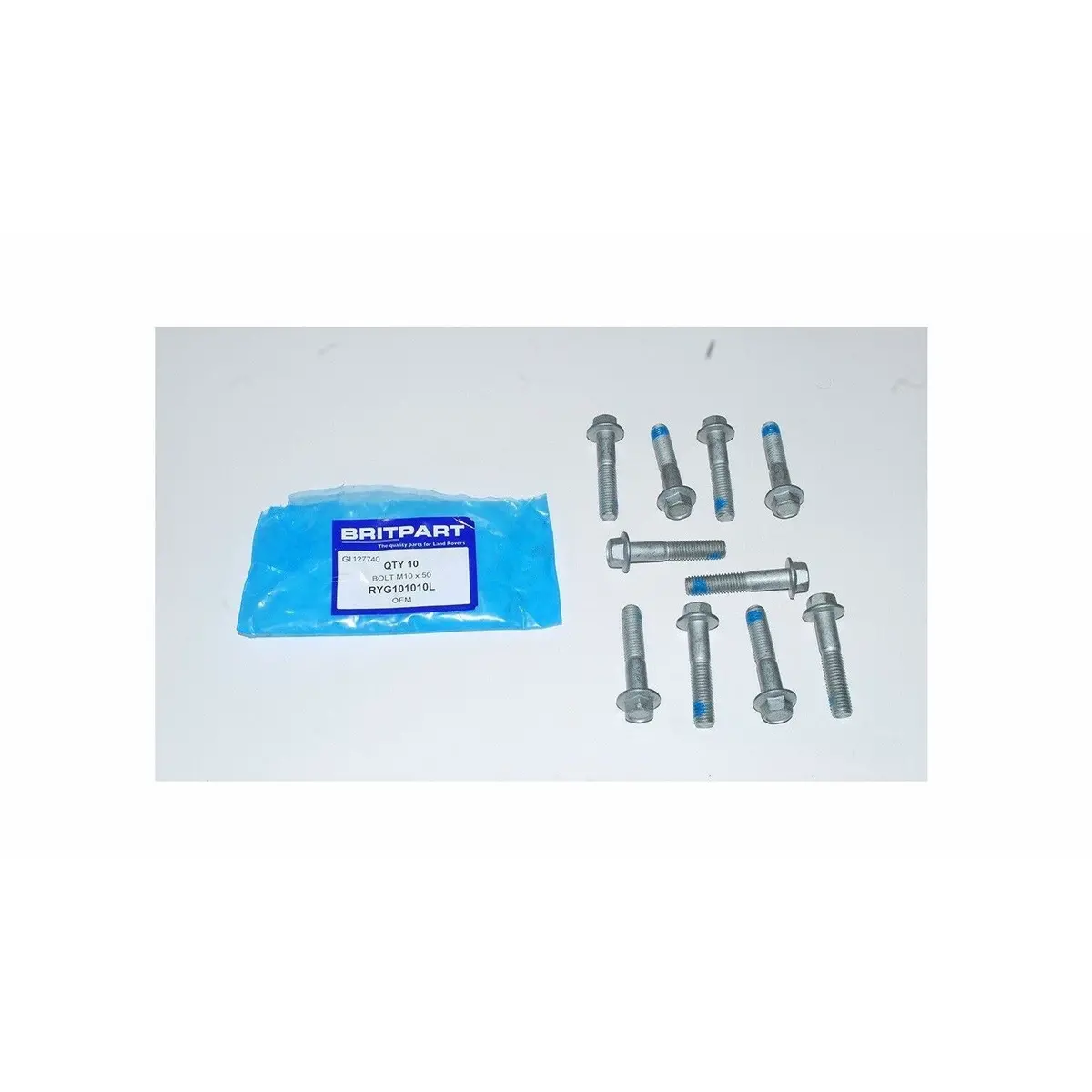 Drive Bolts Flanged Head Set X10 1