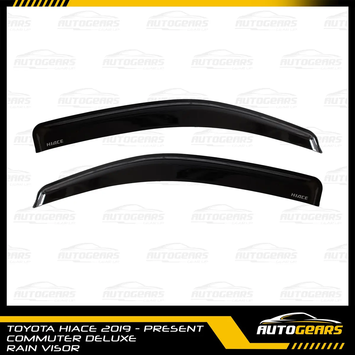 Toyota Hiace Commuter Deluxe (2019 - 2026) Rain Visor 1