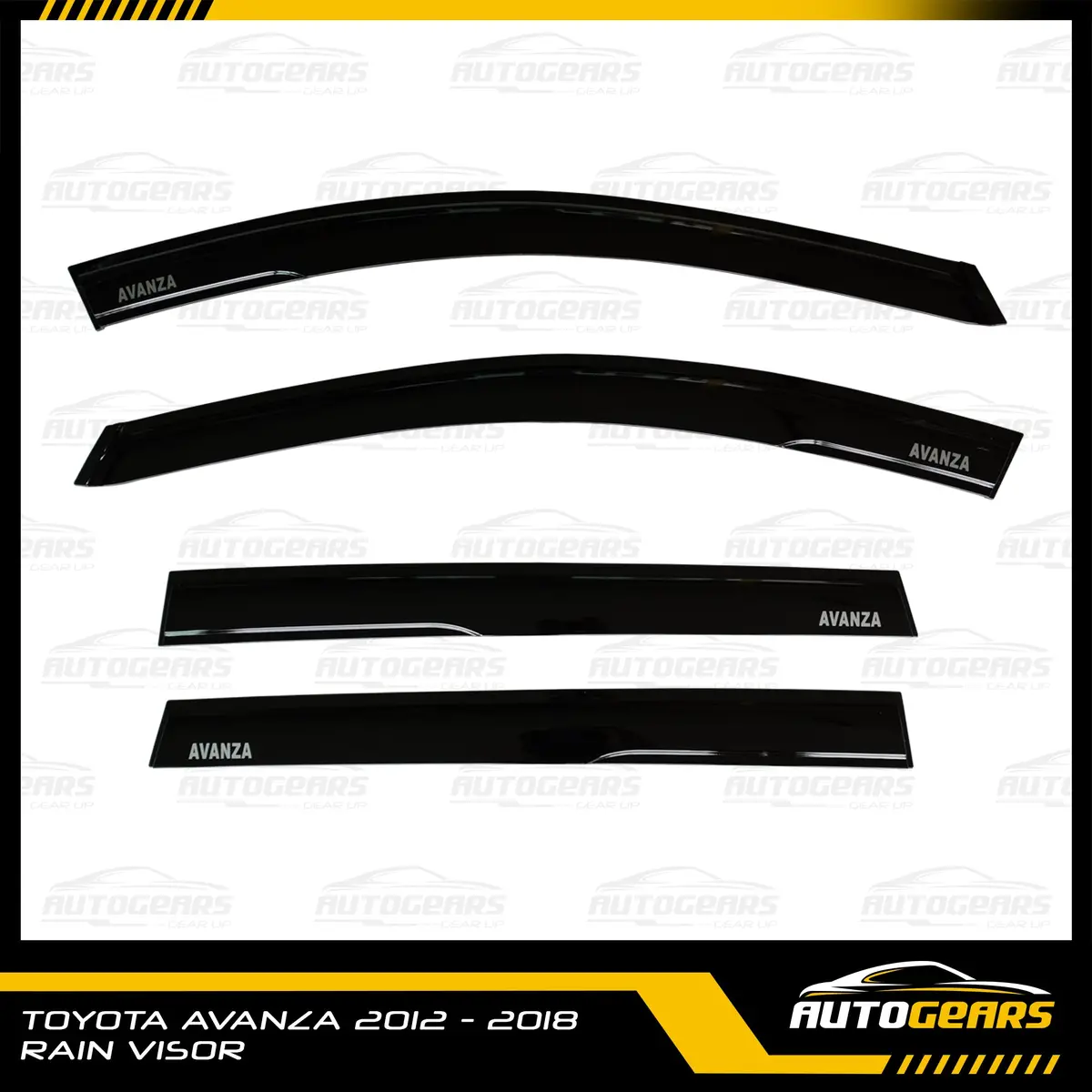 Toyota Avanza (2012 - 2018) Rain Visor 1