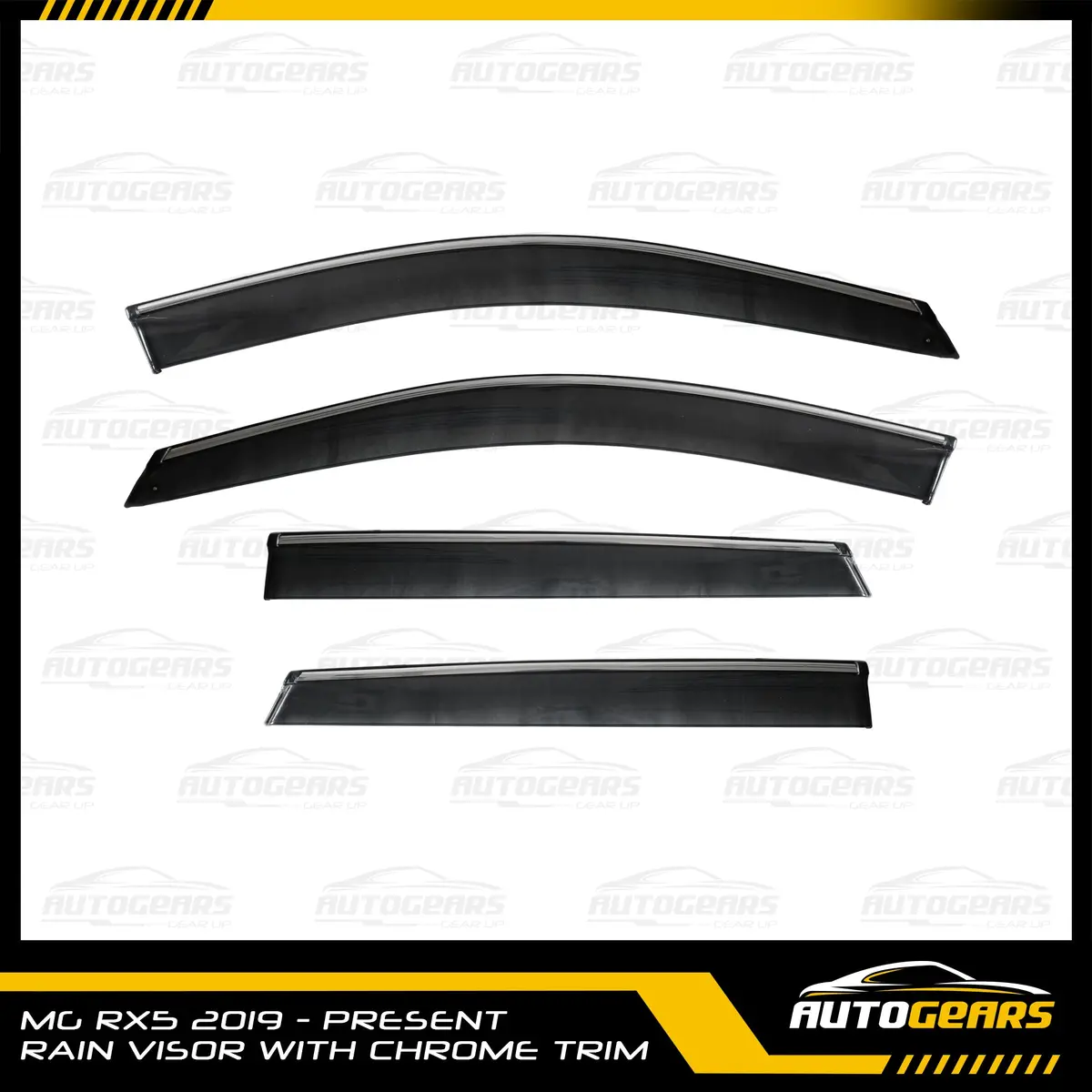 Mg Rx-5 (2019 - 2026) Rain Visor With Chrome Trim 1