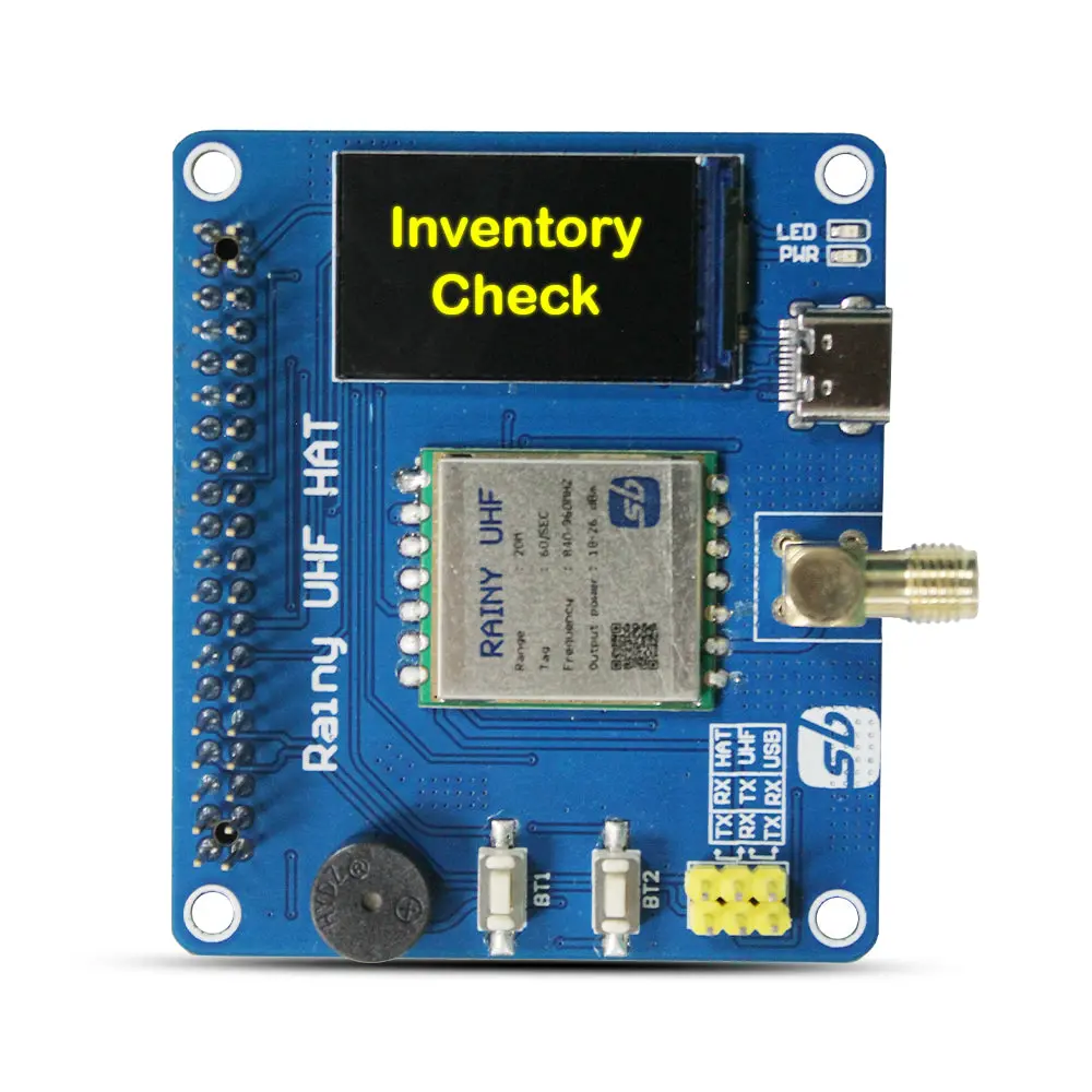 Rainy Uhf Rfid Hat For Raspberry Pi 1