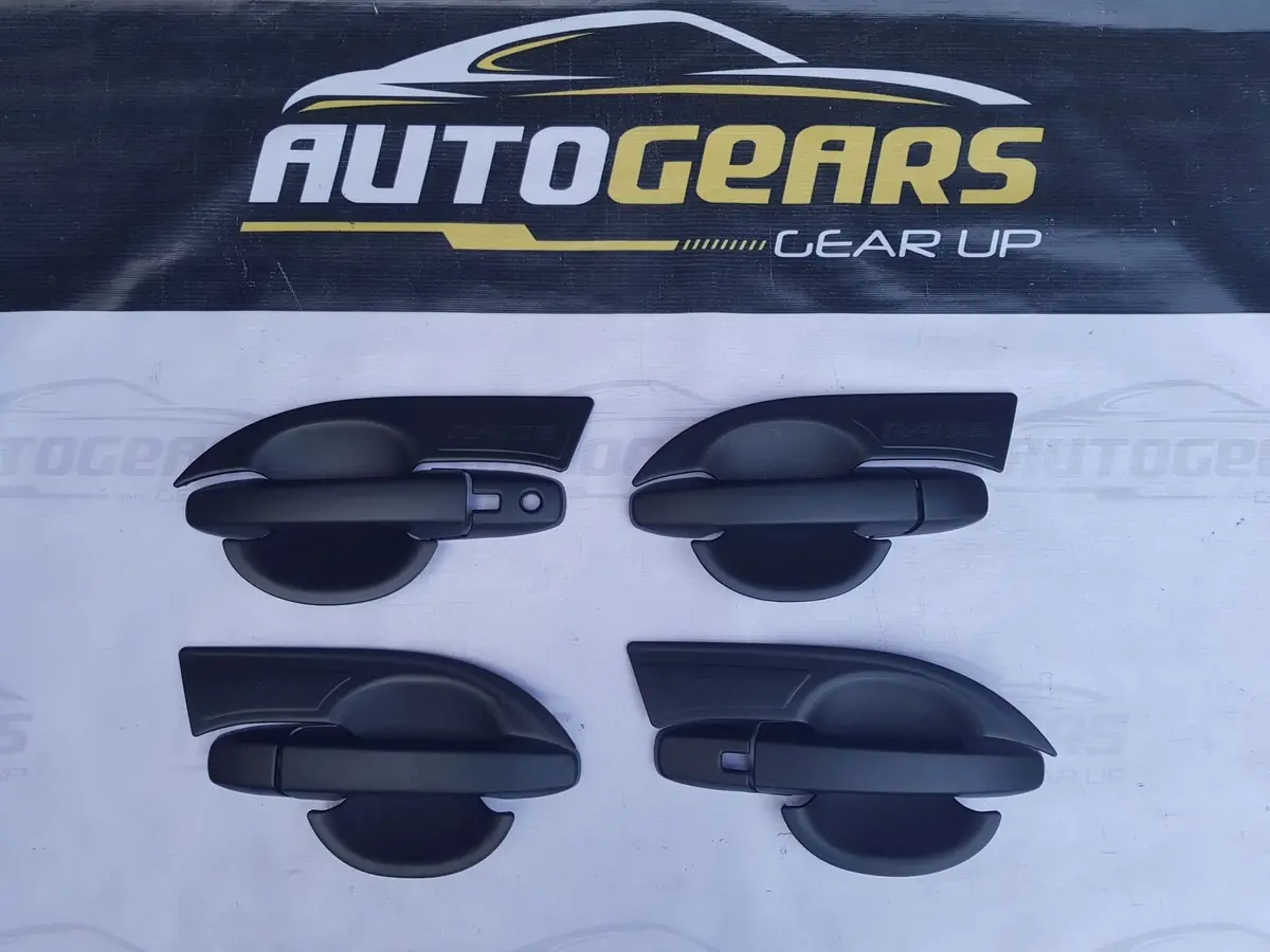 Toyota Raize (2022 - 2026) Door Bowl & Door Handle Cover Set Black V1 1