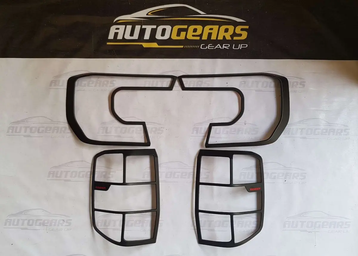 Ford Ranger Xlt 2023 Headlight & Tail Light Cover Set V2 1