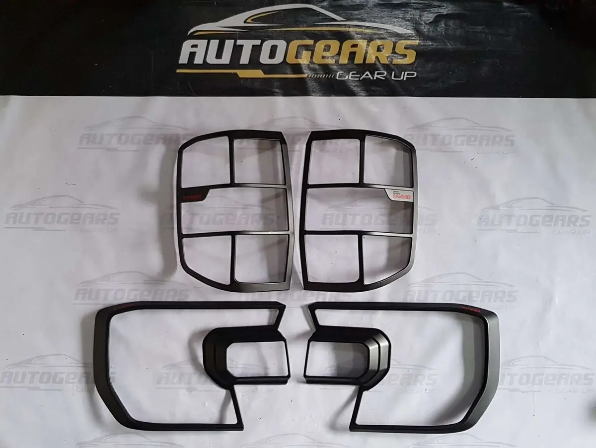 Ford Ranger Xl Xls (2023 - 2026) Headlight & Tail Light Cover Set V2 1