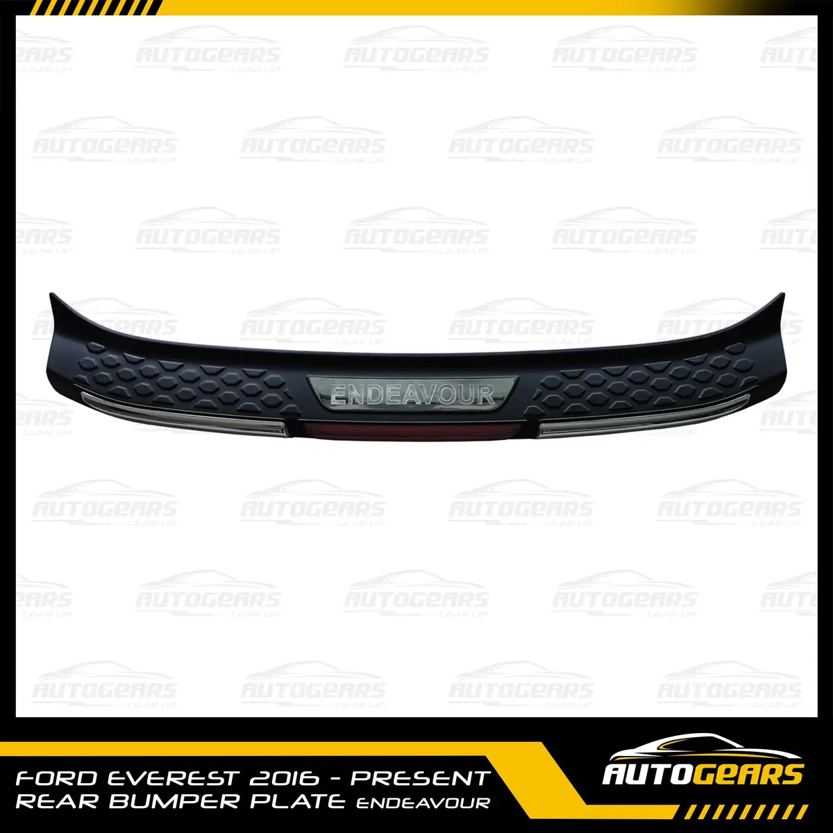 Ford Everest (2016 - 2022) Rear Bumper Plate (Endeavour Logo) 1