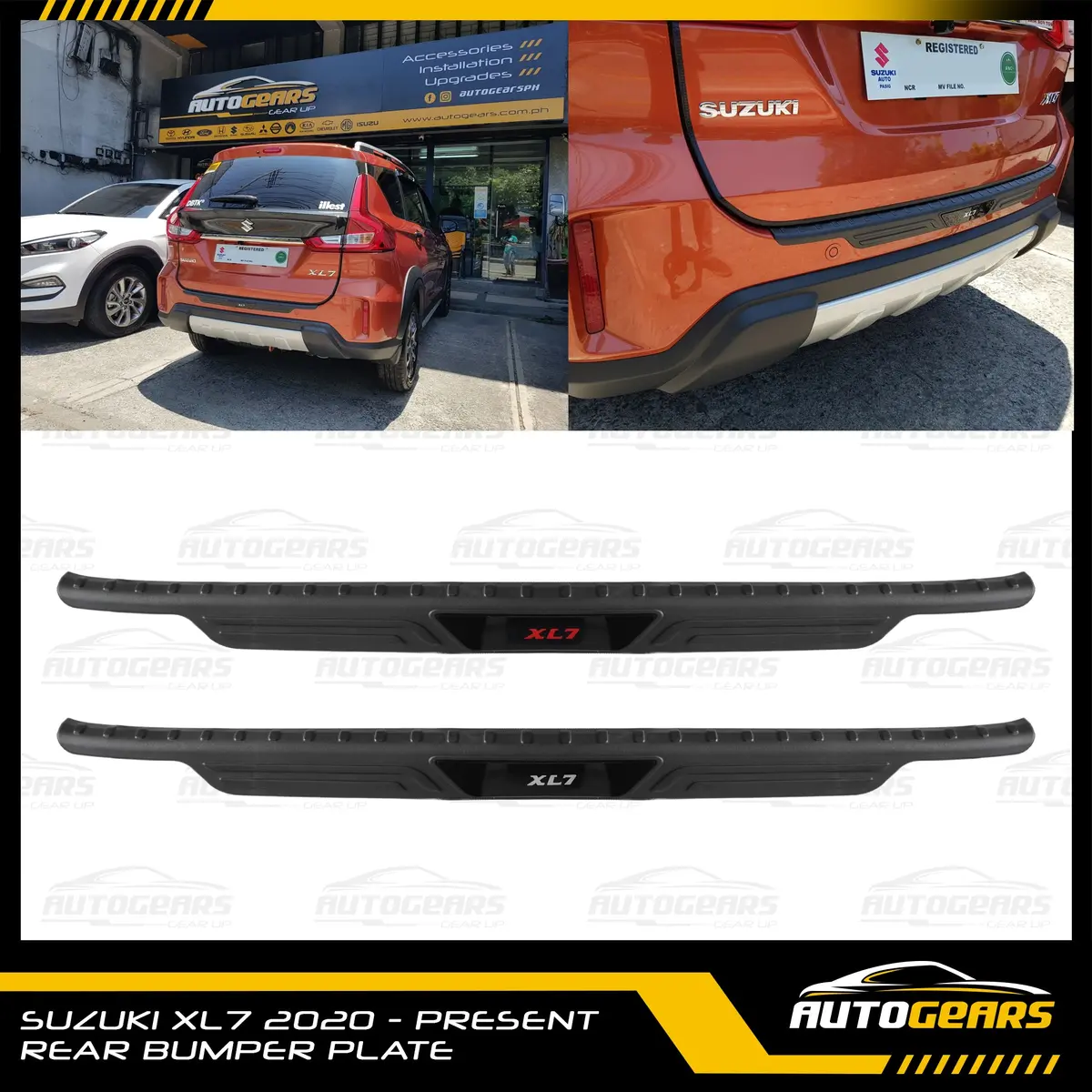 Suzuki Xl7 Glx Hybrid (2020 - 2026) Rear Bumper Plate V1 1