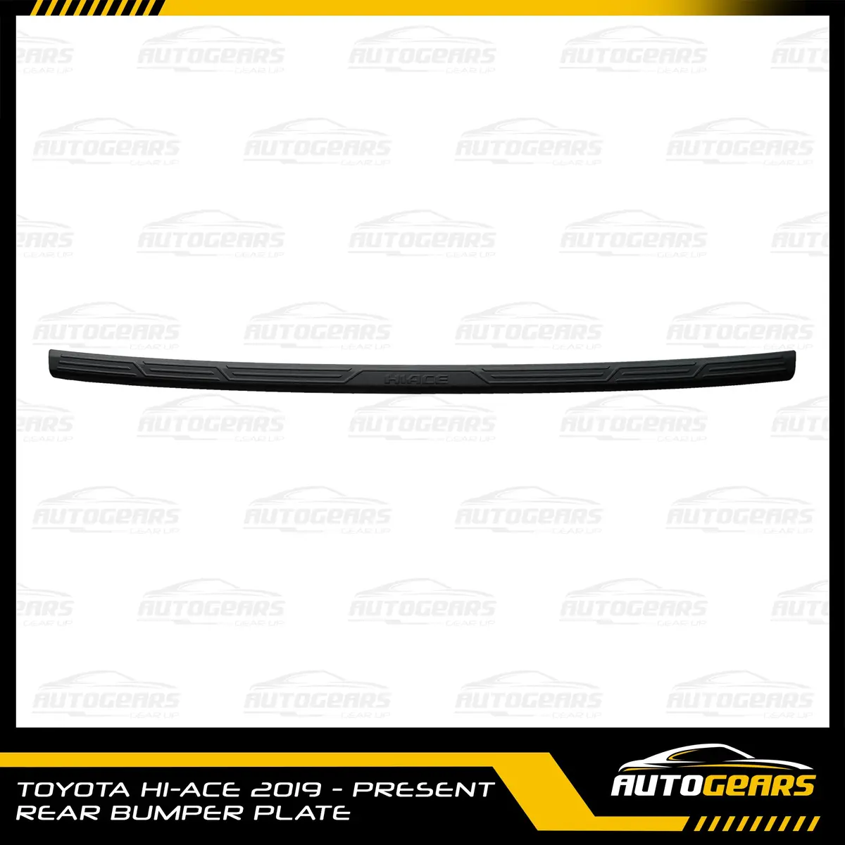 Toyota Hiace (2019 - 2026) Rear Bumper Plate 1
