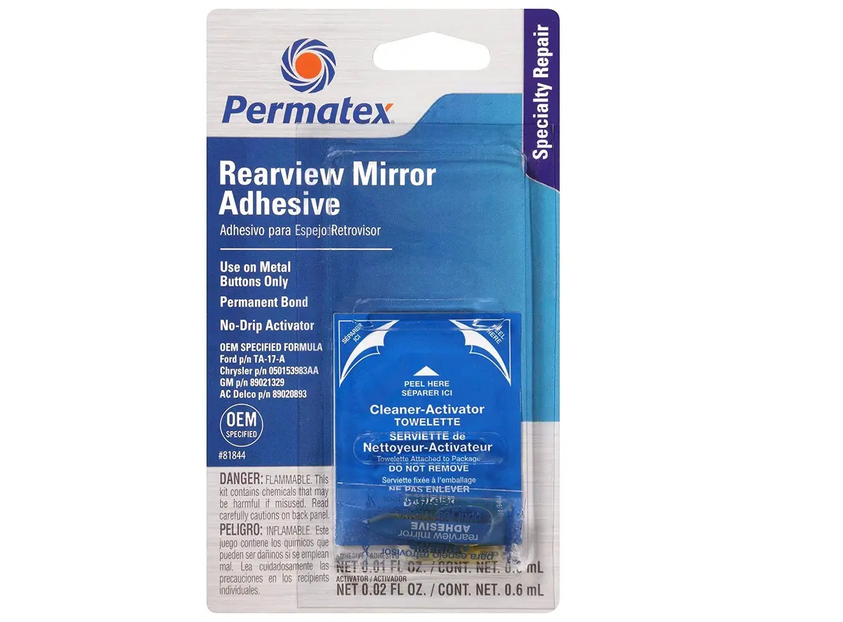 Rear View Mirror Adhesive Kit 1