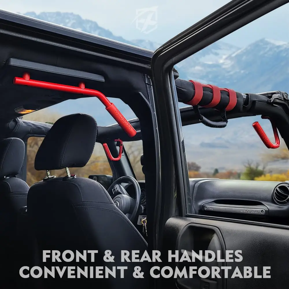 Jeep Jk/Jku Roll Bar Grab Handles 3
