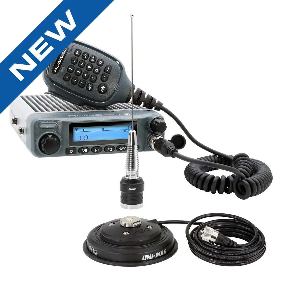 Rugged G1 Gmrs Mobile Radio Kit 1