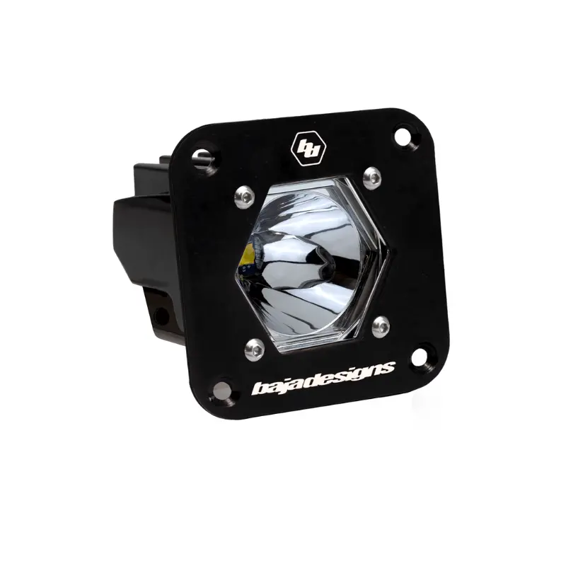 S1 Black Flush Mount Auxiliary Light Pod 1