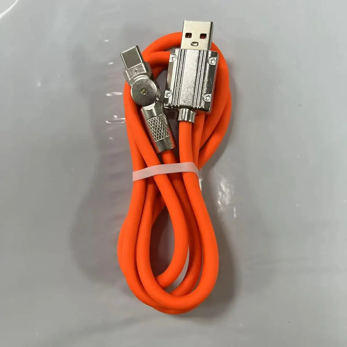 120W 7A Fast Charge Usb Type C Cable 180 Degree Rotation Elbow Cable For Game For Xiaomi Redmi Honor Phone Charger Usb C Cable 1
