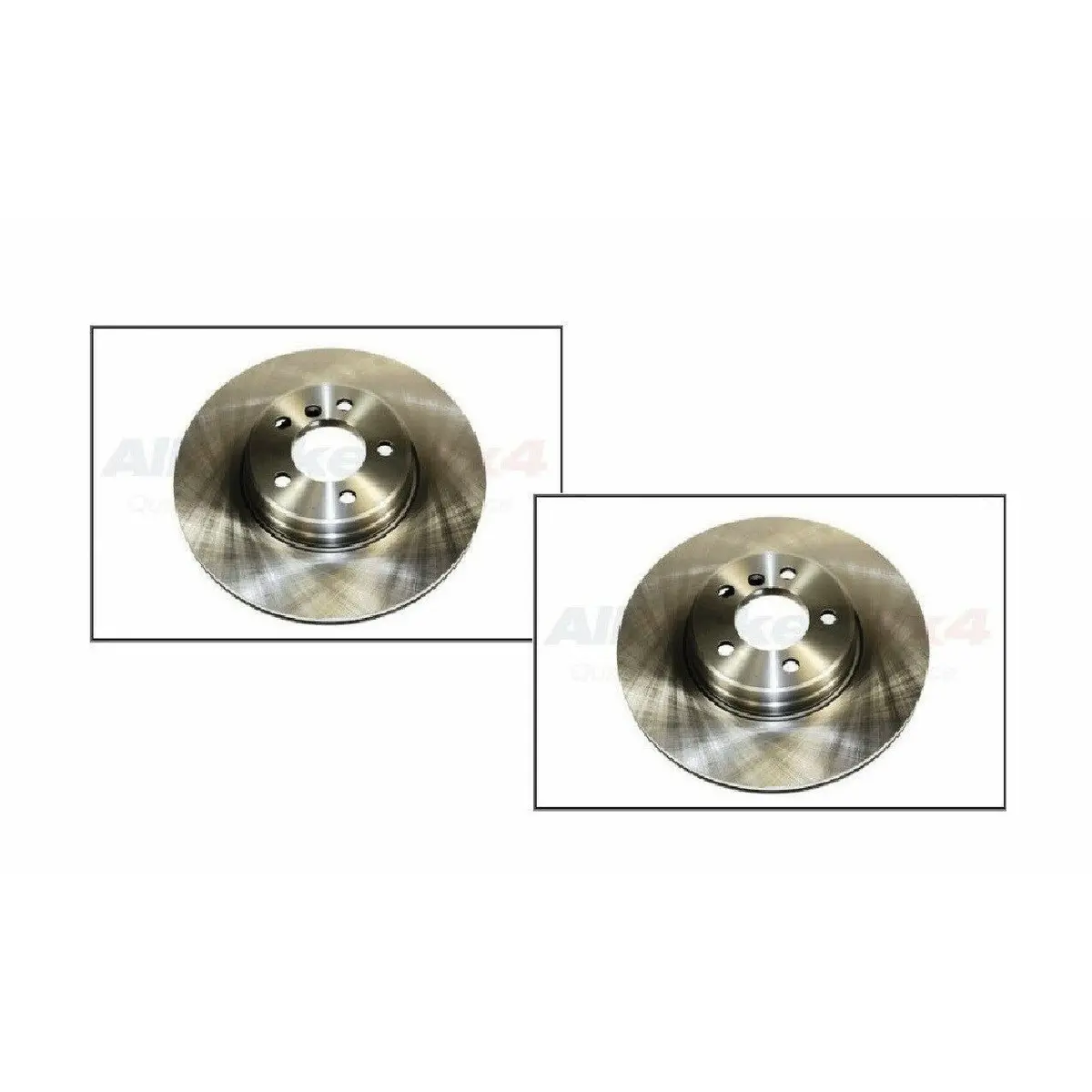 Front Brake Rotor Disc Pair Set Sdb000201 New 1