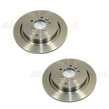 Rear Brake Rotor Disc Set 1