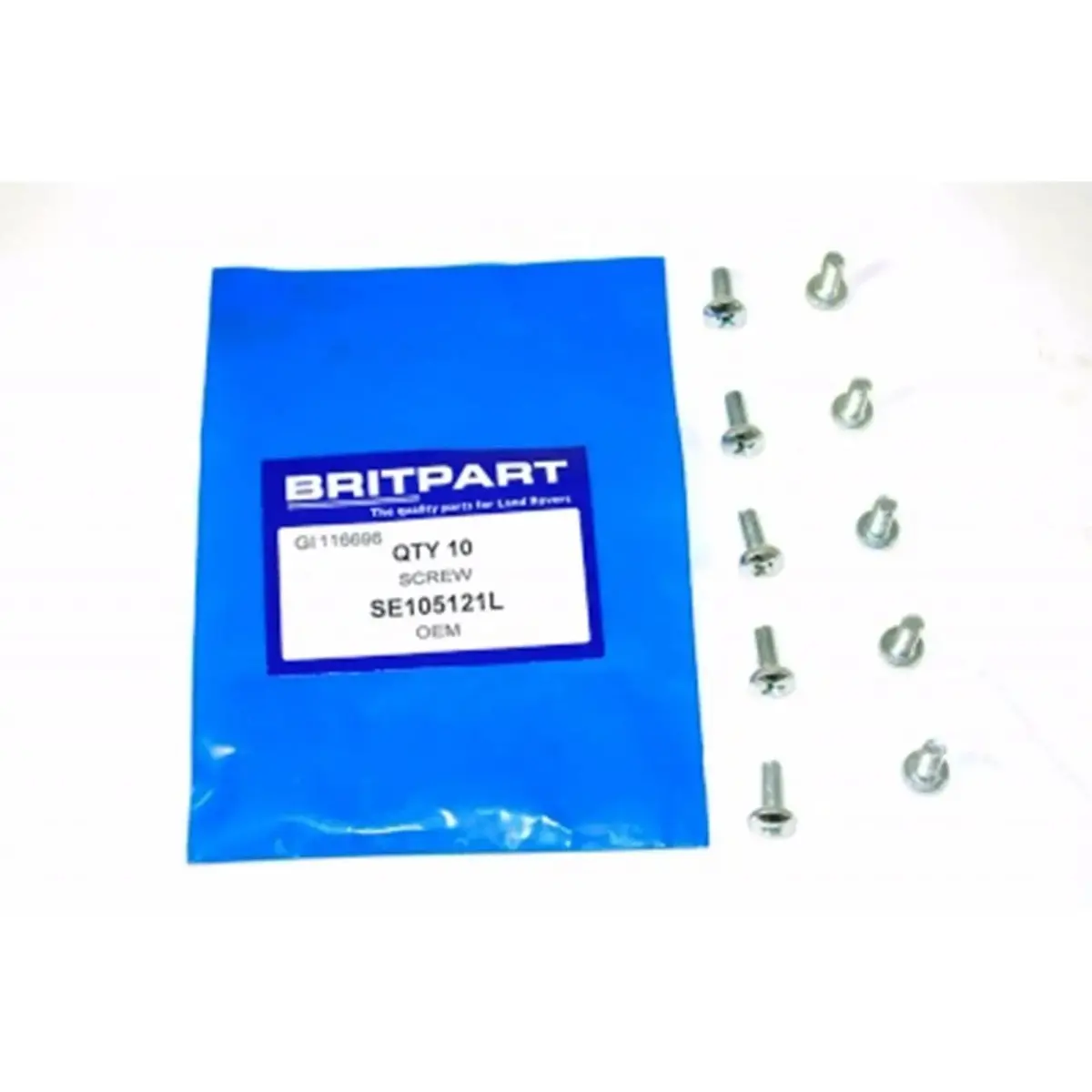 Se105121l-Screws Set Of 10 Fits Discovery Ii 1
