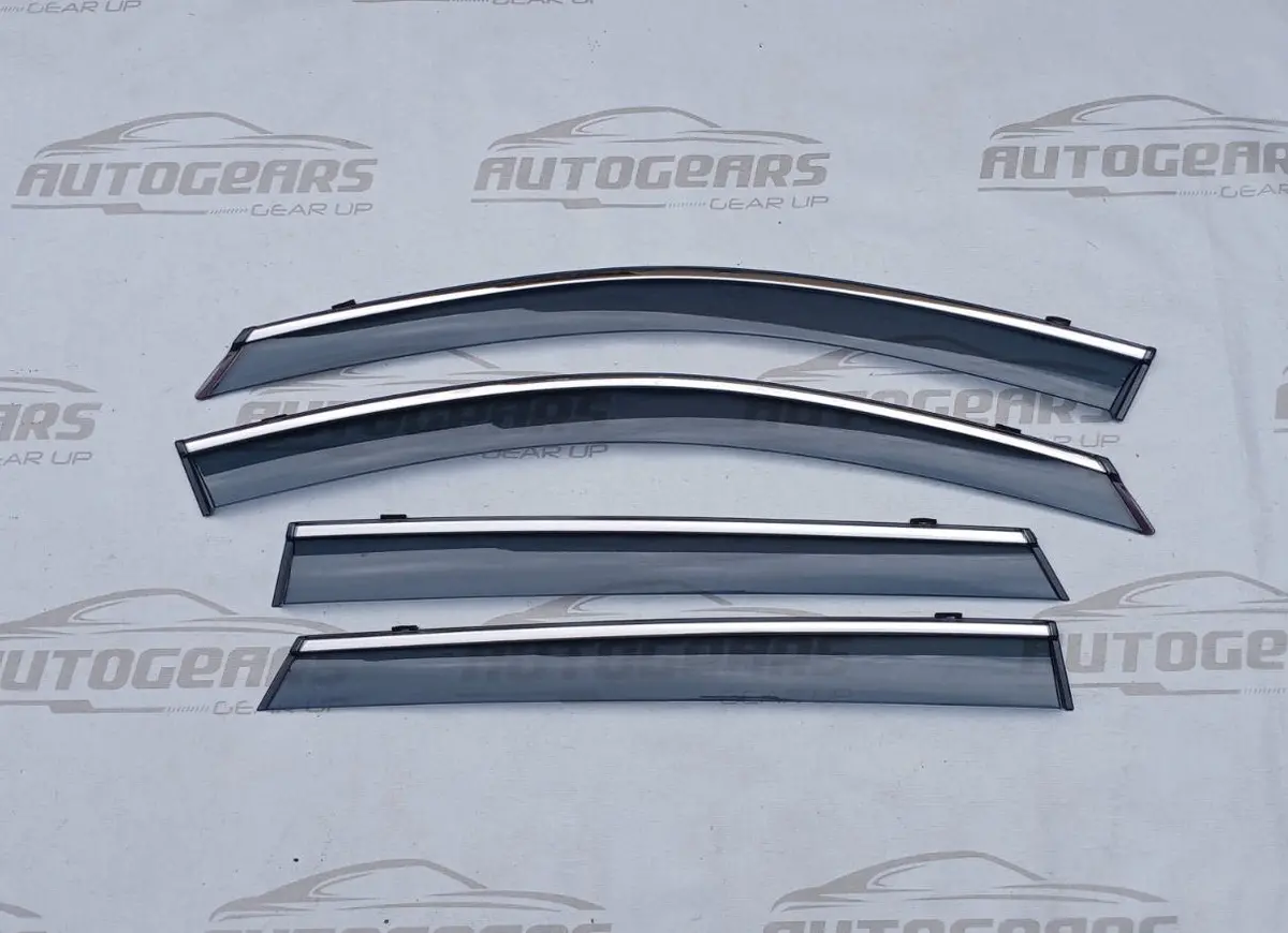 Byd Sealion 5 (2025 - 2026) Rain Visor With Chrome Trim 1