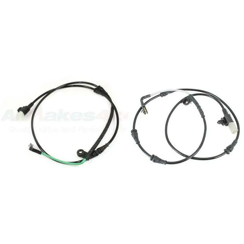 Front & Rear Brake Pad Wear Warning Sensors Set New 1