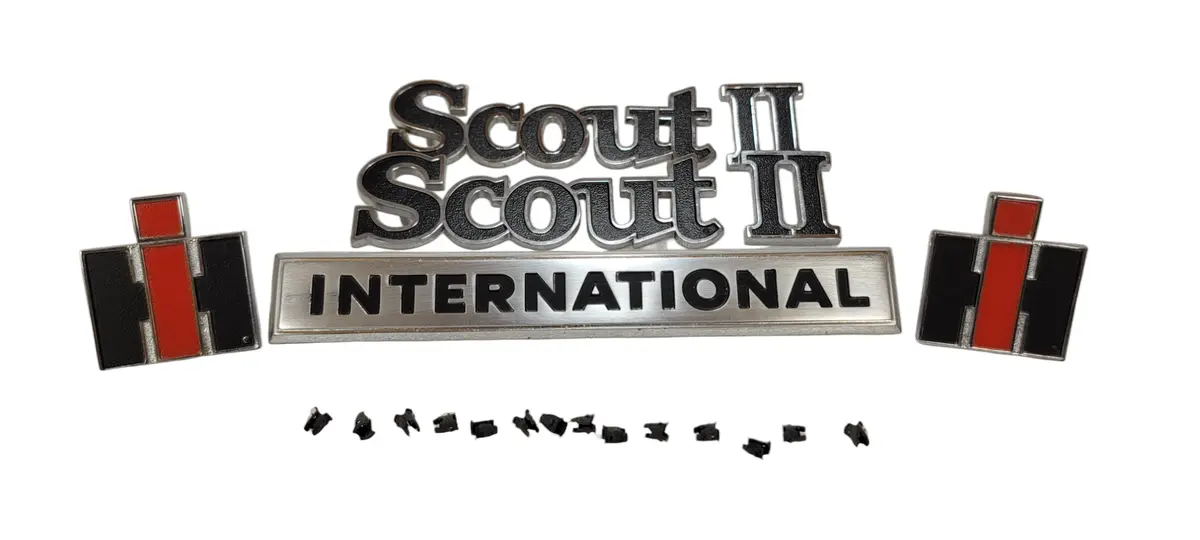 Complete Emblem Kit - Scout Ii 1