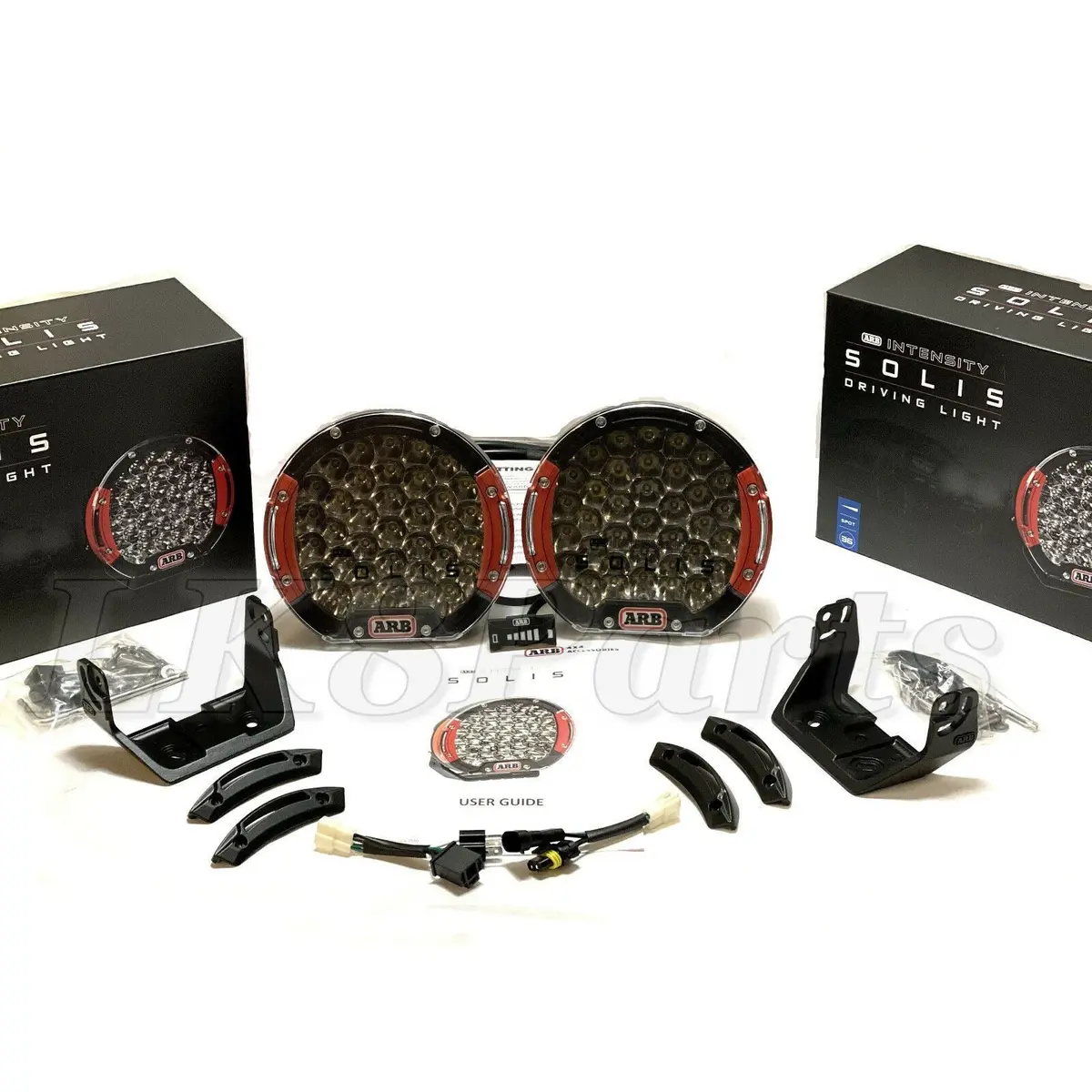 Sjb36skit – Arb Solis Intensity Light Kit With Harness (Spot/Spot) 1