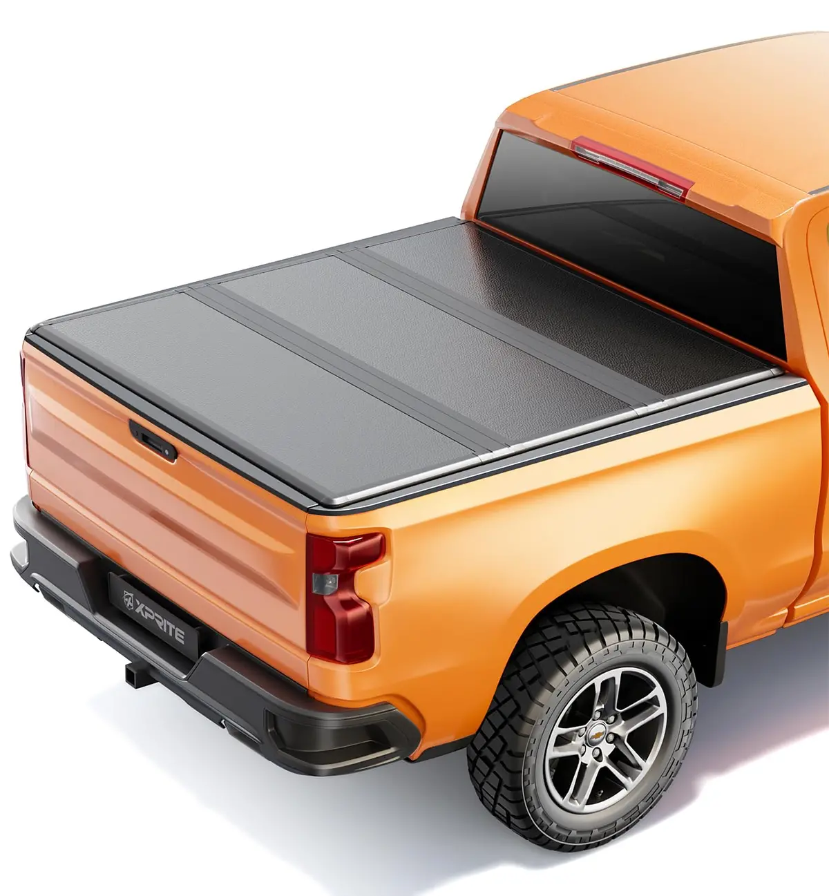 Xprite Frp Hard Tri Fold Truck Bed Tonneau Cover 1
