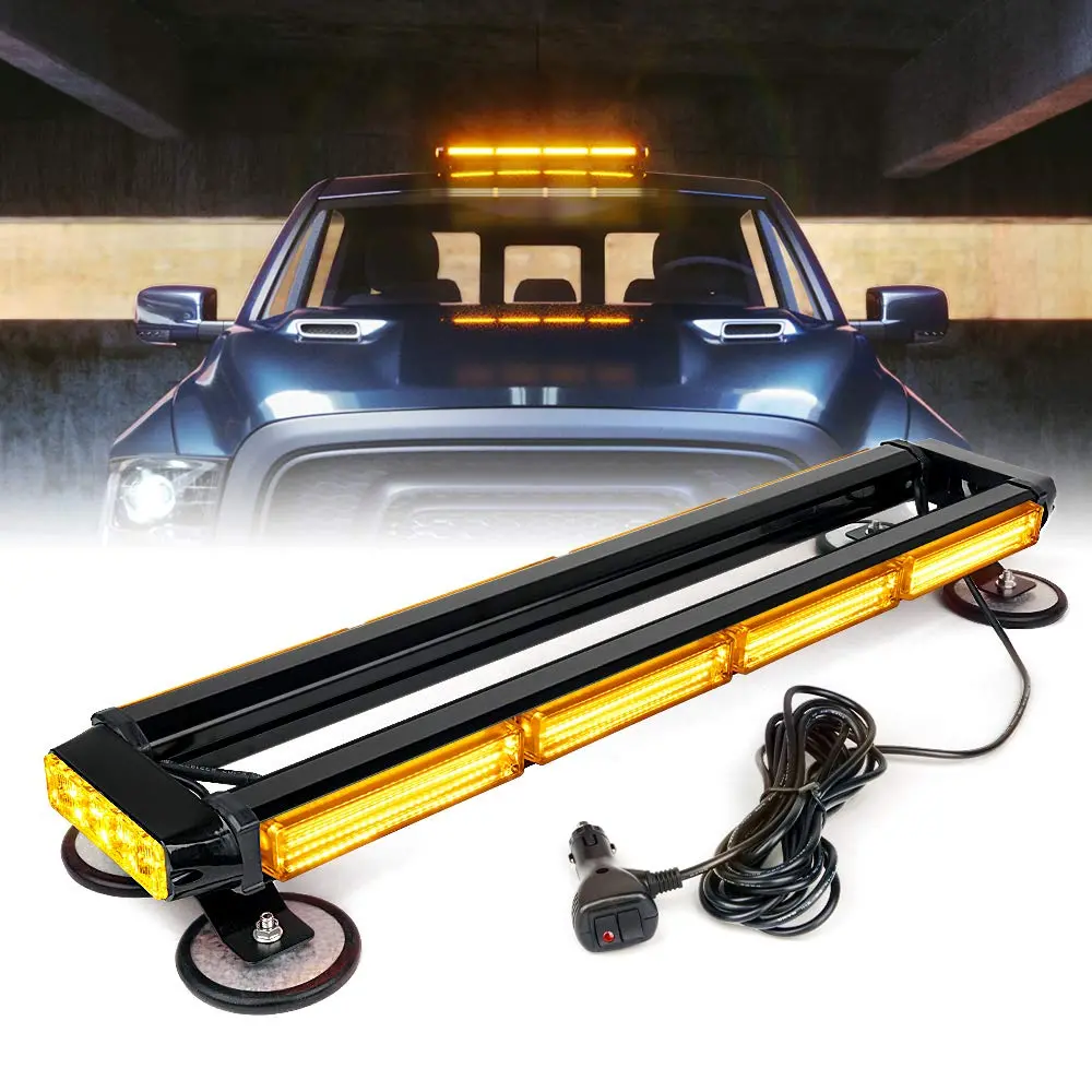 26" Rooftop Led Strobe Light With Magnetic Base | Pursuit Series 1