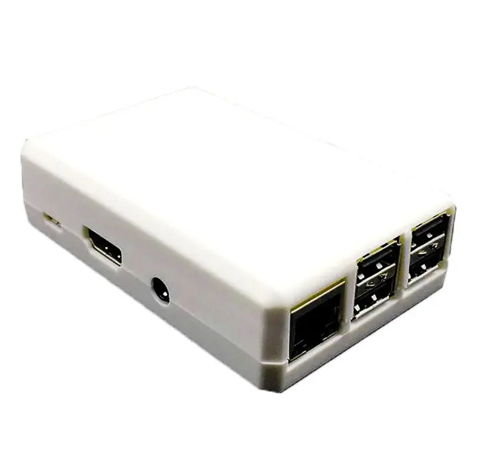 Raspberry Pi 2, 3, 3B+ Closed Case, White 1