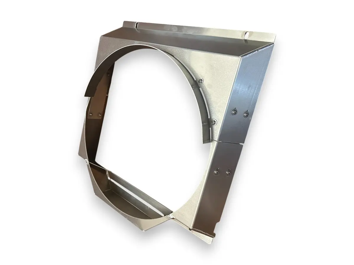 Ls - Mechanical Fan Shroud (Ls Brass Radiator) - Scout Ii, Terra, Traveler 1
