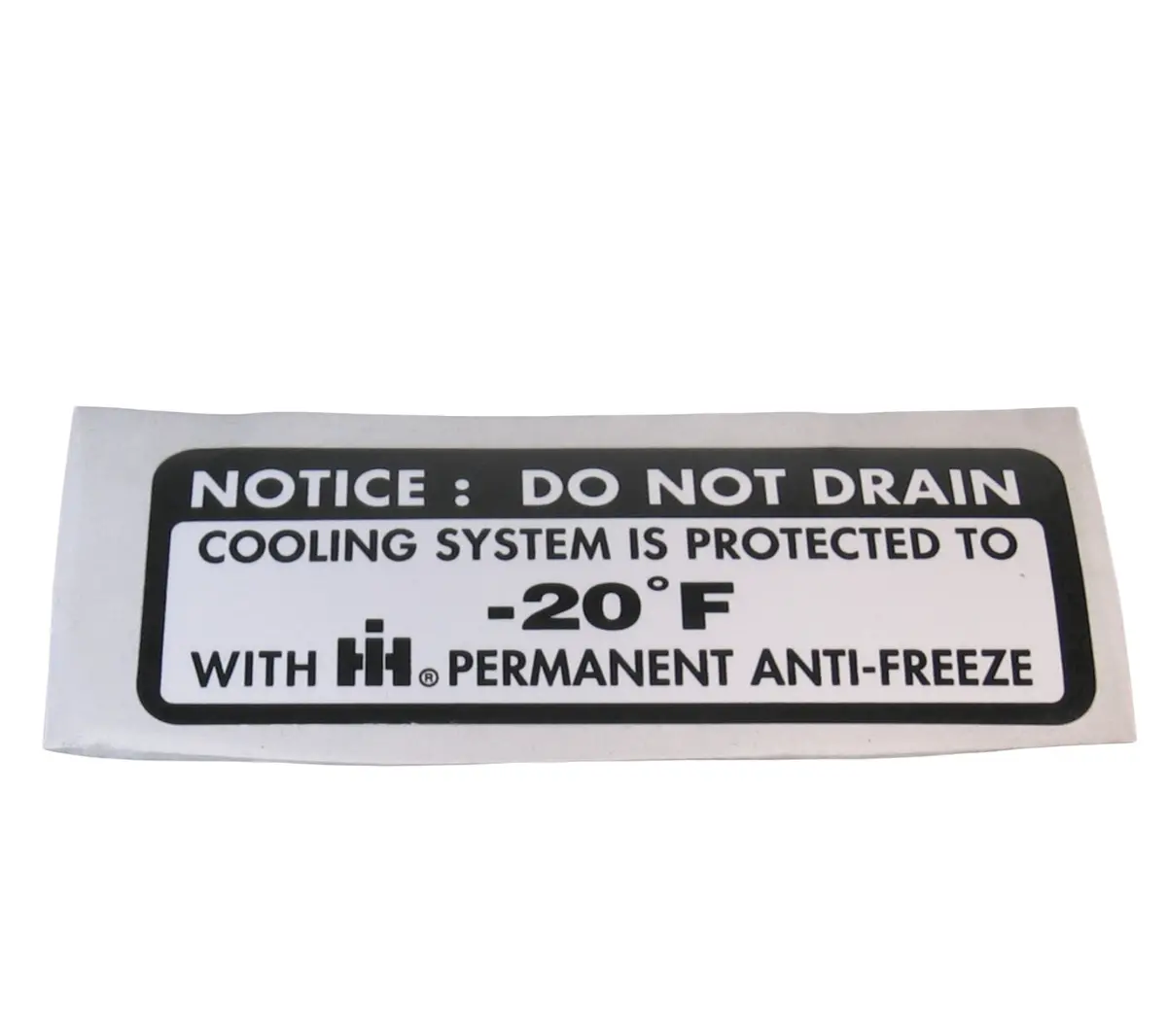 Antifreeze Decal 1