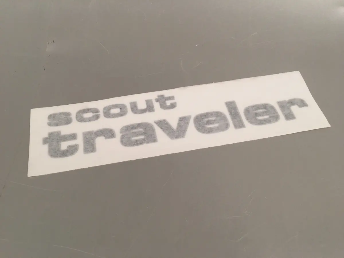 Scout Traveler Decal 1