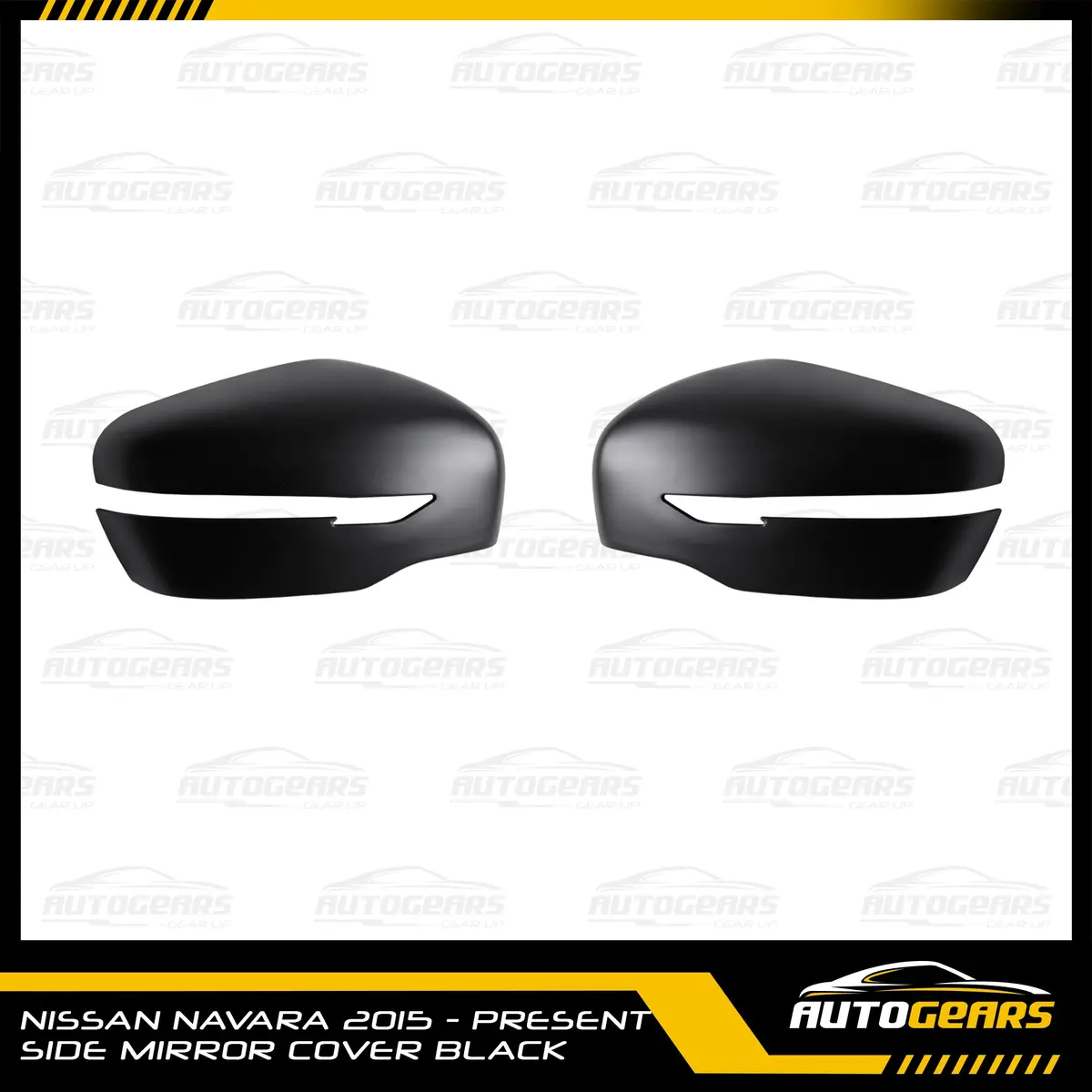 Nissan Navara (2015 - 2026) Side Mirror Cover Black 1