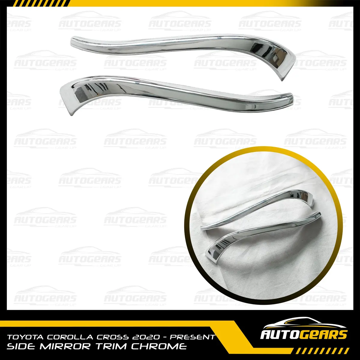Toyota Corolla Cross (2020 - 2026) Side Mirror Trim 1