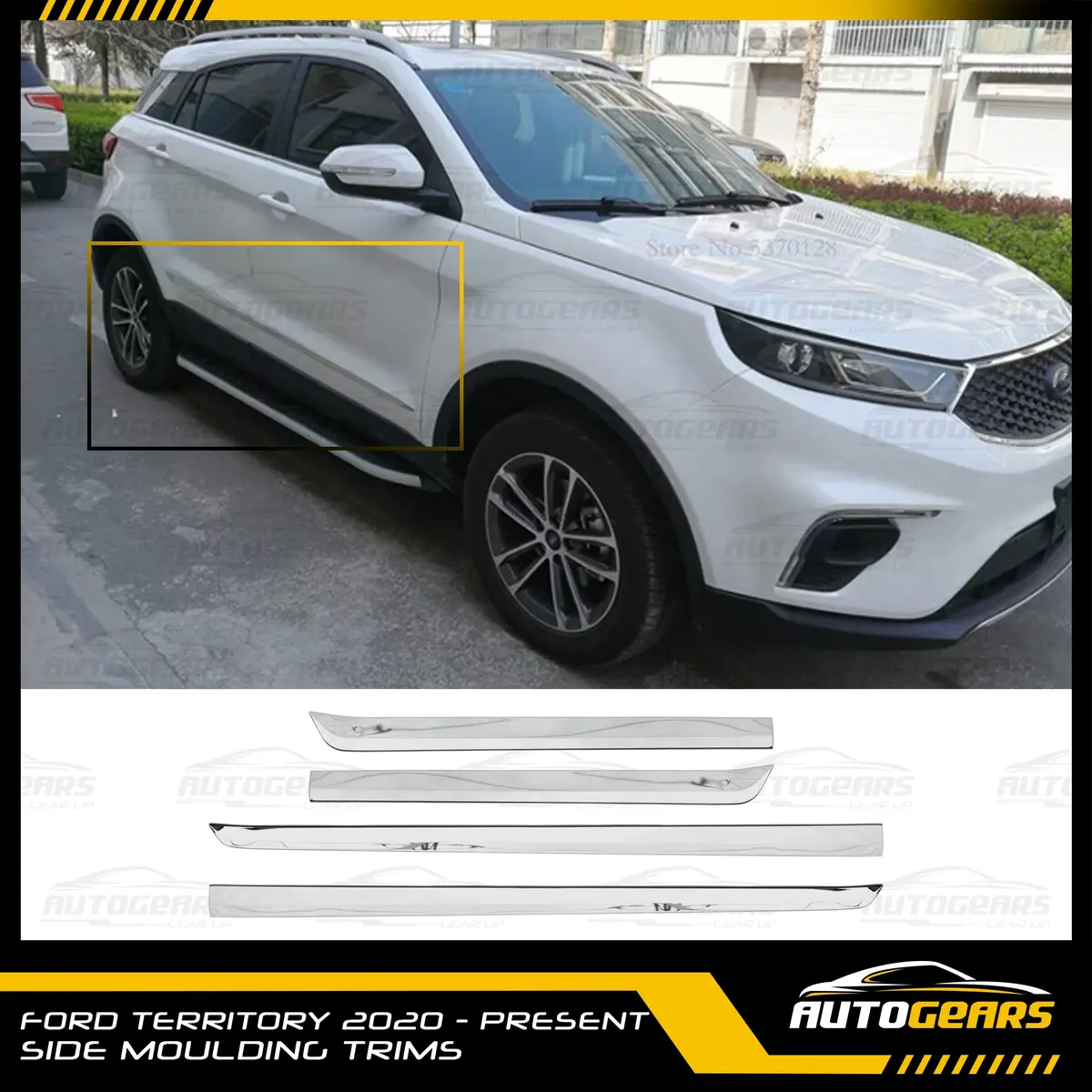 Ford Territory Gen 1 (2020 - 2022) Side Moulding Trims 1