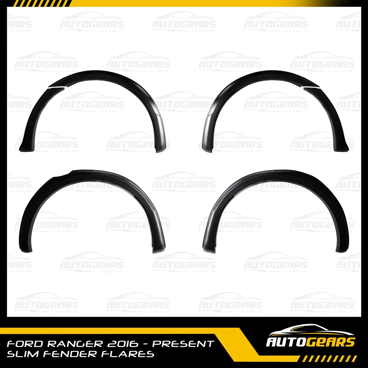Ford Ranger (2016 - 2022) Slim Fender Flares 1