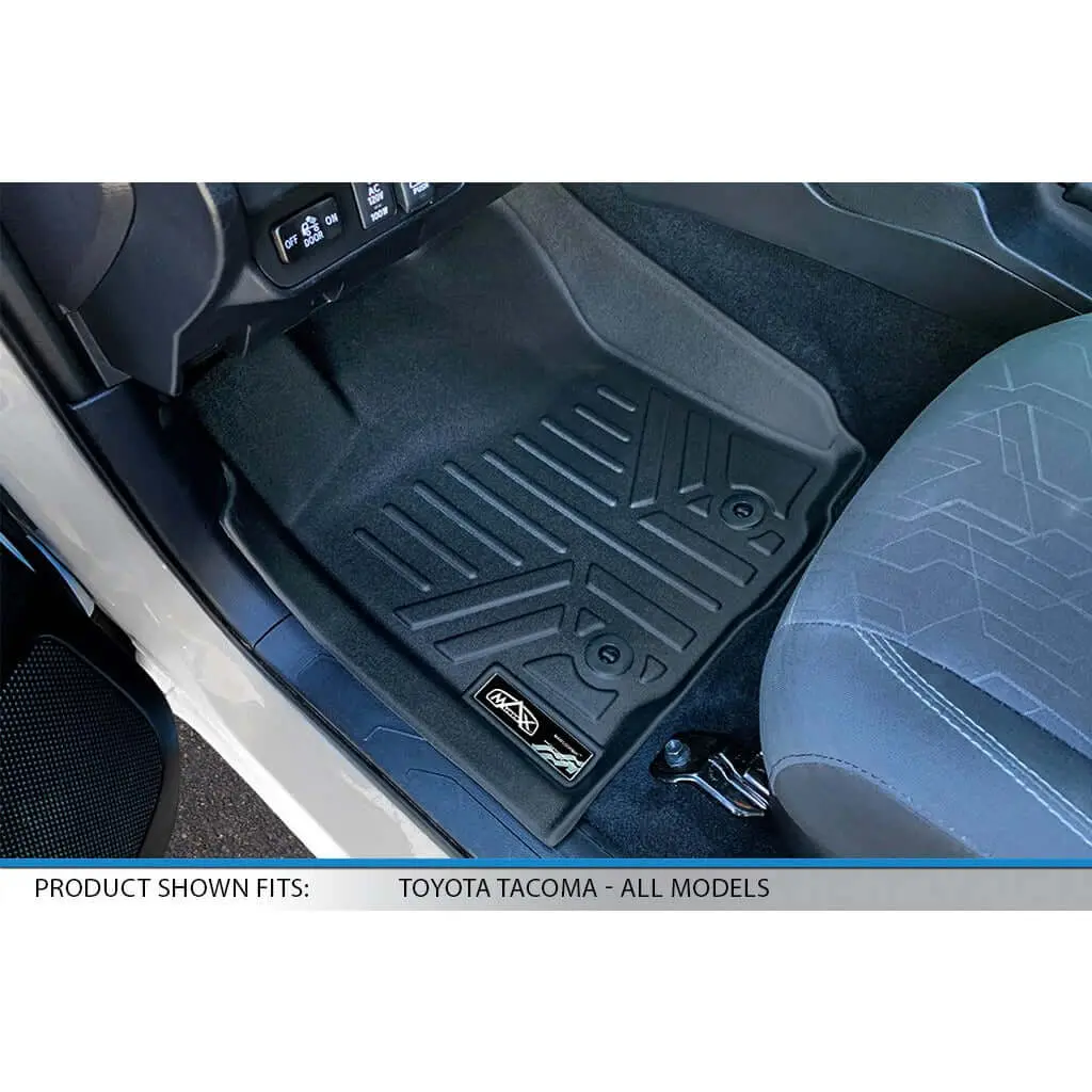 Smartcoverage™ Custom Fit Floor Liners Fits 2016-2017 Toyota Tacoma Double Cab 2