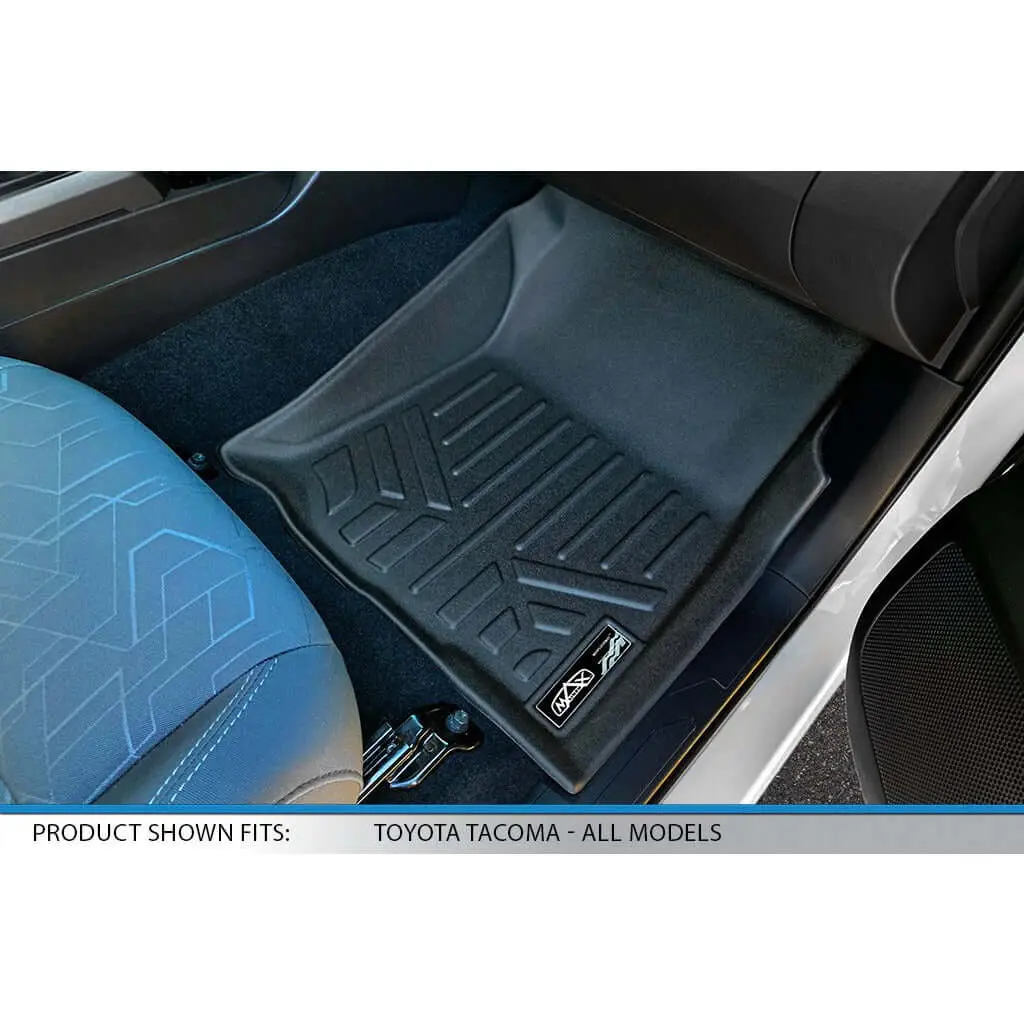 Smartcoverage™ Custom Fit Floor Liners Fits 2016-2017 Toyota Tacoma Double Cab 3