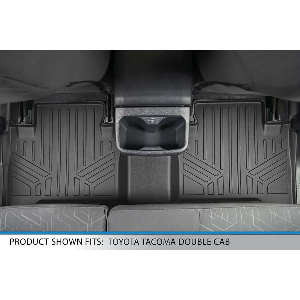 Smartcoverage™ Custom Fit Floor Liners Fits 2016-2017 Toyota Tacoma Double Cab 4