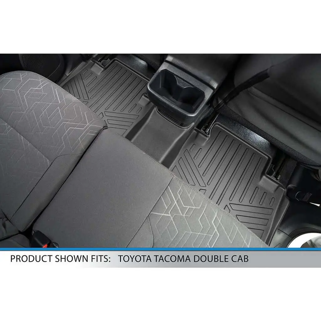 Smartcoverage™ Custom Fit Floor Liners Fits 2016-2017 Toyota Tacoma Double Cab 5