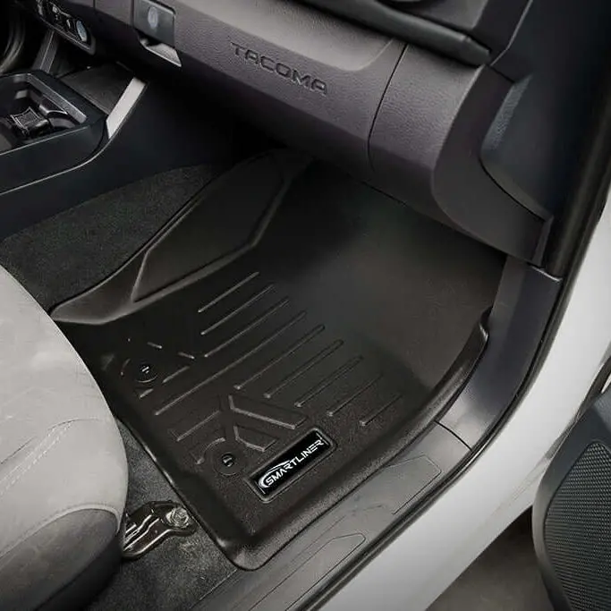 Smartcoverage™ Custom Fit Floor Liners Fits 2018-2023 Toyota Tacoma Access Cab (Automatic Transmission) 3