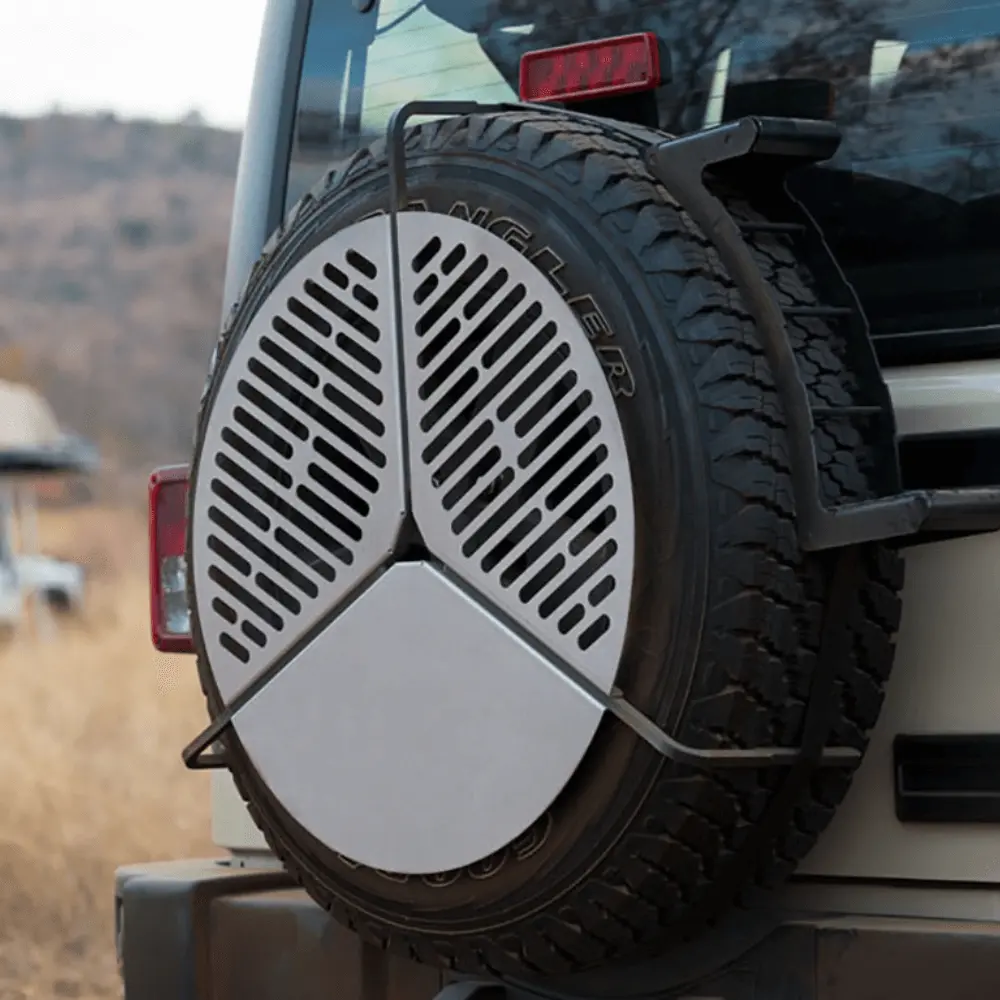 Spare Tire Mount Braai/Bbq Grate 1