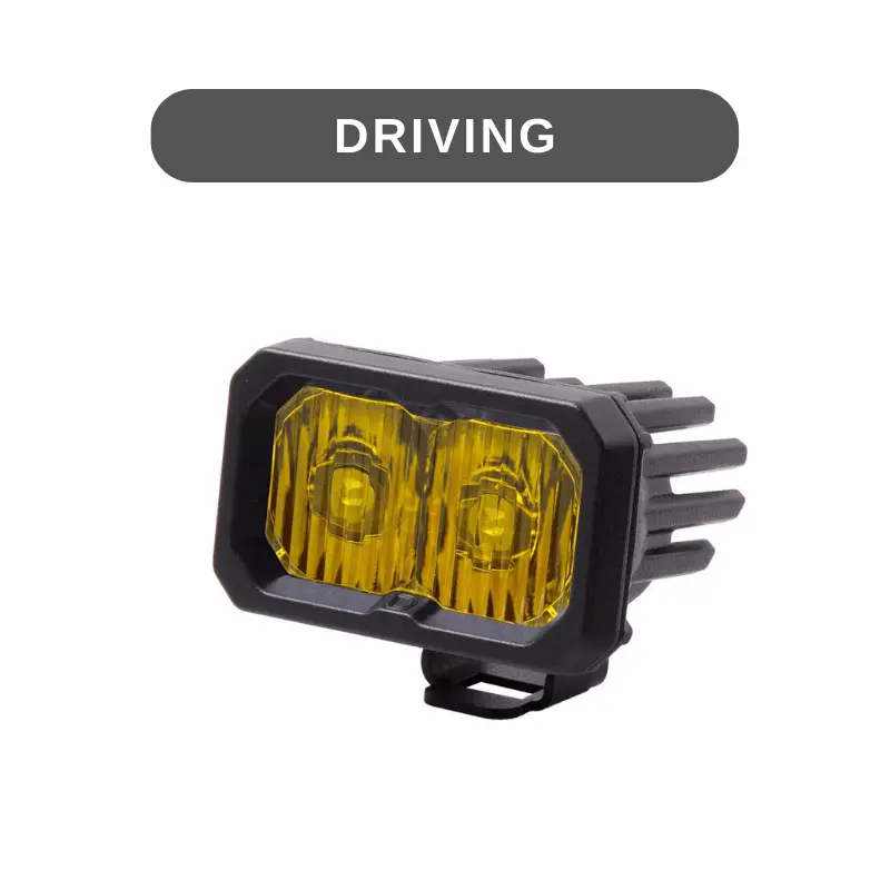 Stage Series 2" Sae Yellow Led Pod | Standard Mount 1