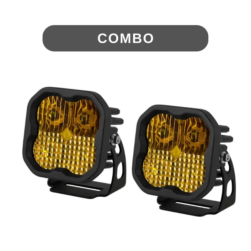 Stage Series 3" Sae Yellow Led Pod | Standard Mount | Pair 2