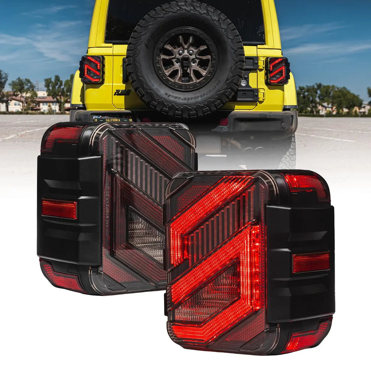 Jeep Wrangler Jk Tail Lights | Savage Series 1