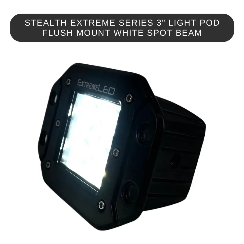 Stealth Flush Mount Extreme Series 3" Light Pod 1