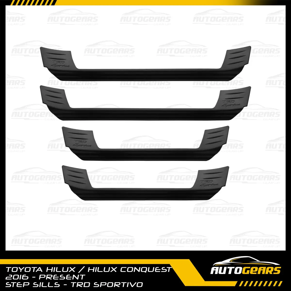 Toyota Hilux / Hilux Conquest (2016 - 2026) Step Sills 1
