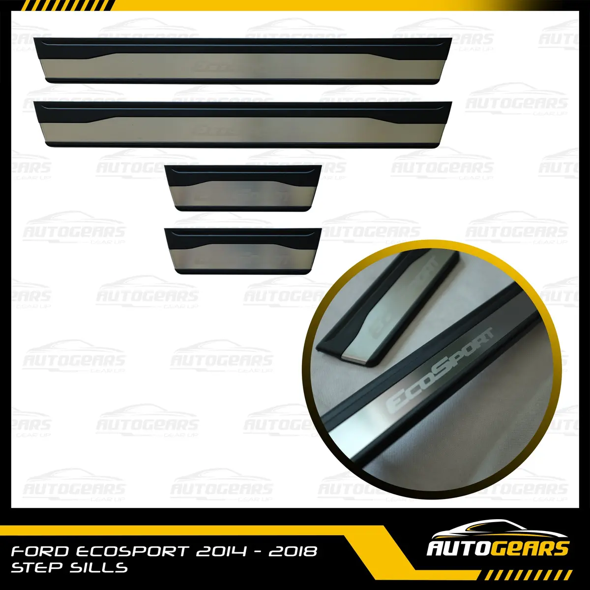 Ford Ecosport (2014 - 2022) Door Side Step Sills 1